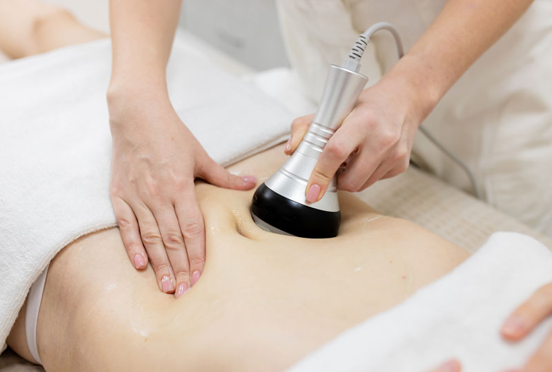 beEMe Woman Undergoing Venus Body SCulpting