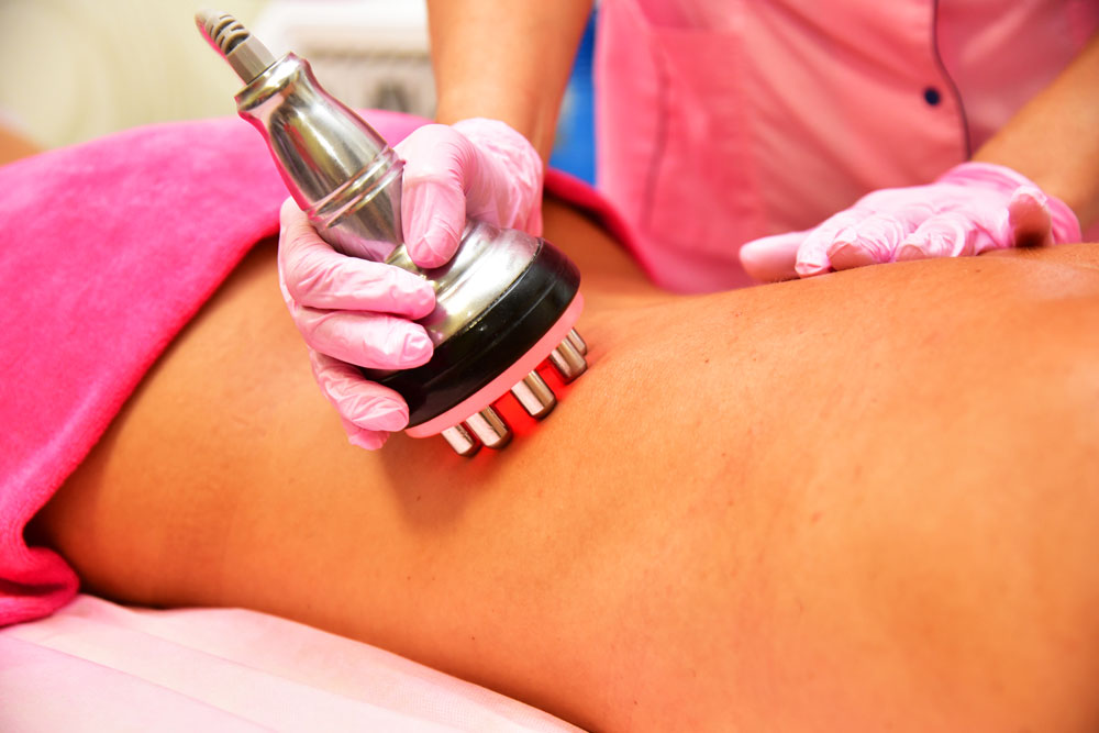 beEMe Woman Undergoing Skin Tightening Procedure